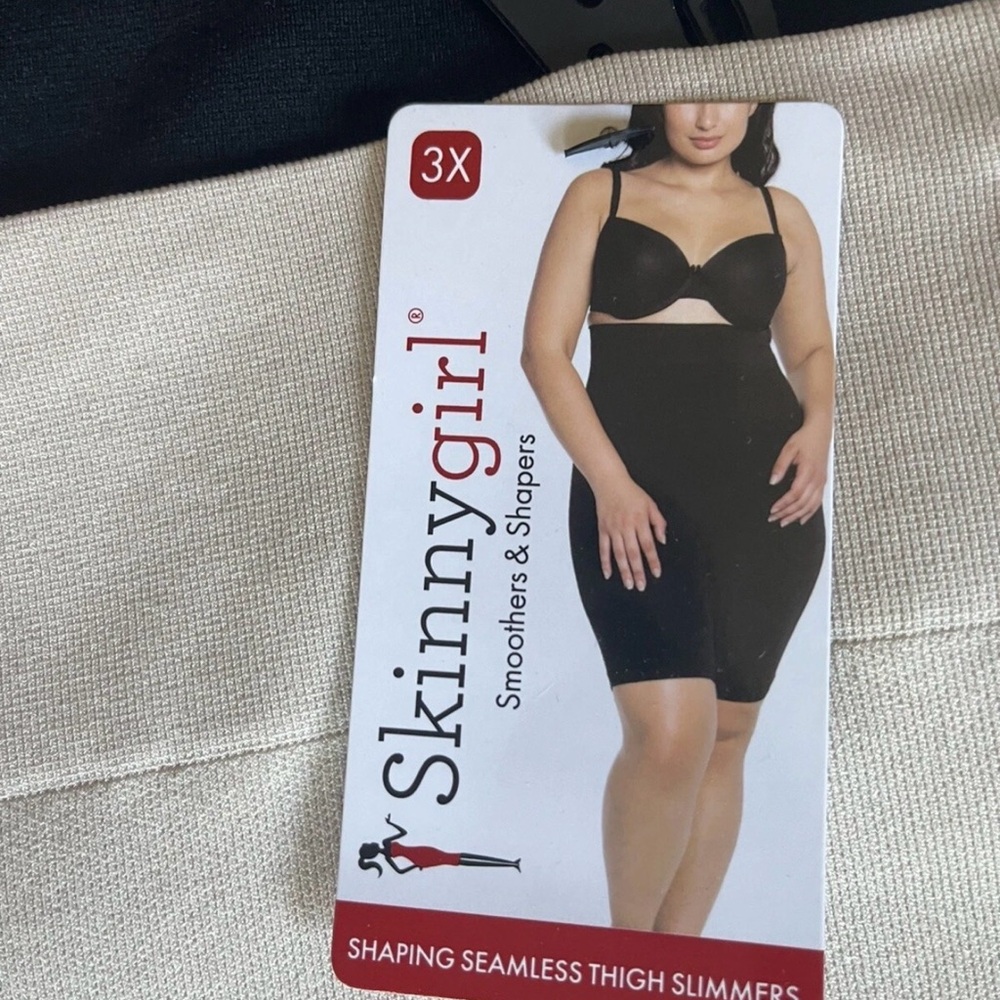 Skinnygirl Shaping Seamless Thigh Slimmers size 3X set of 2 NWT